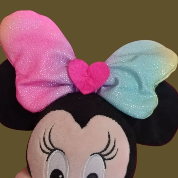 Disney Balerina Minnie Mouse  Singing Sparkling Stuffed Animal13" With Glittery - Picture 10 of 12